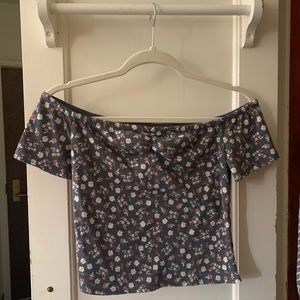 Off the shoulder casual top